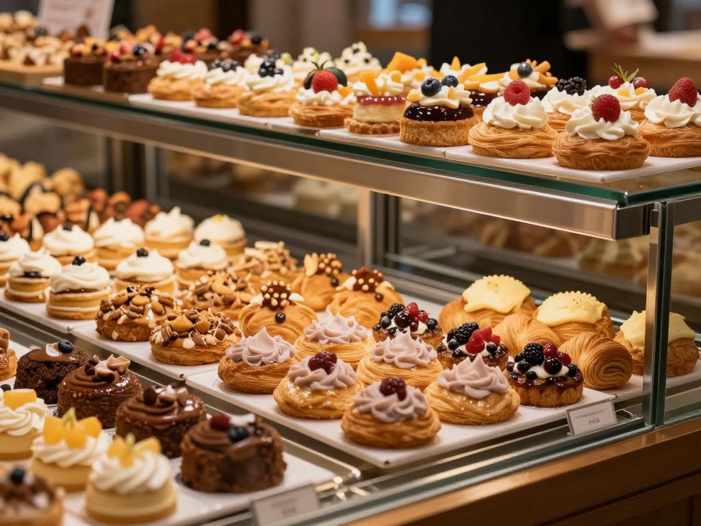 Delicious pastries at Saray Bakery in Myrtle Beach