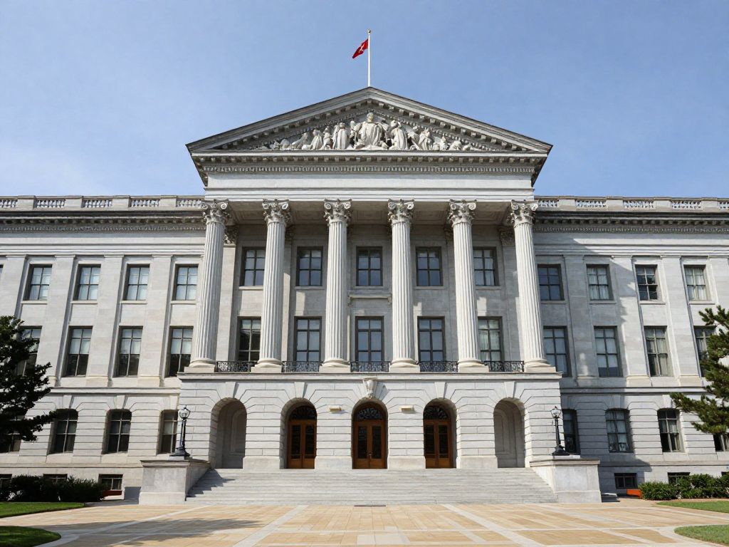 Exterior view of South Carolina Supreme Court building