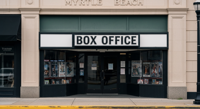 Myrtle Beach Box Office Reflects National Trends as Holiday Films Underperform