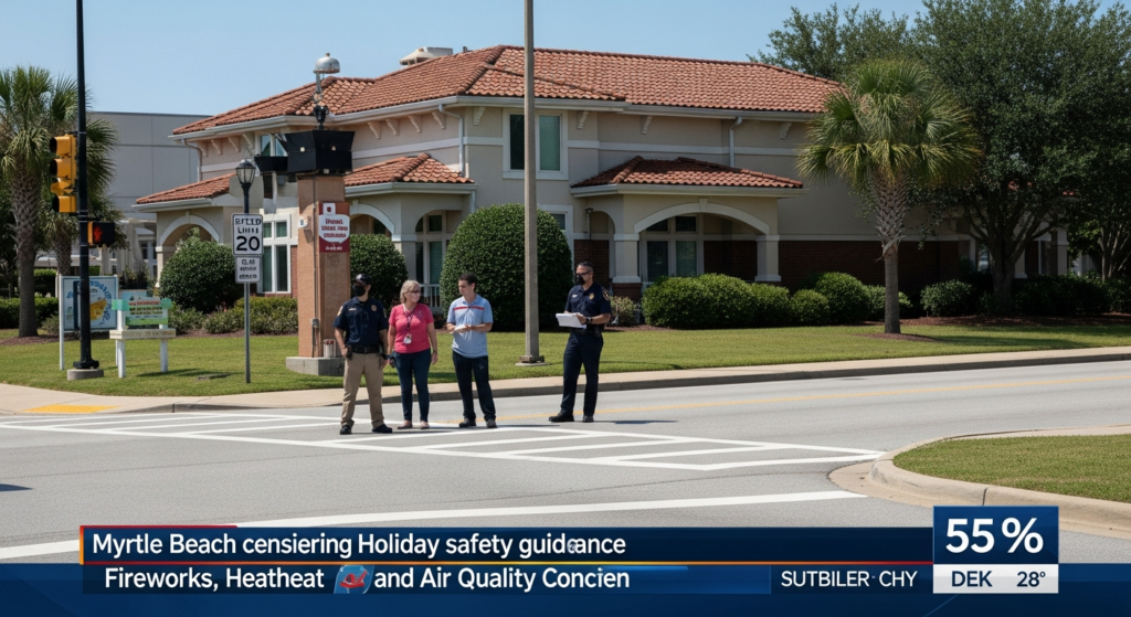 Myrtle Beach Considers Holiday Safety Guidance Amid Fireworks, Heat, and Air Quality Concerns