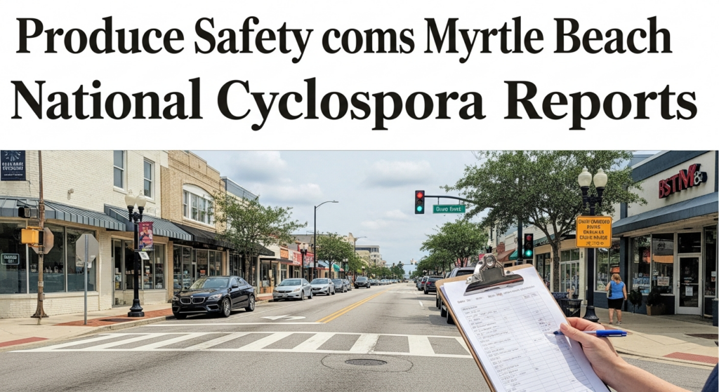 National Cyclospora Reports Raise Produce Safety Questions for Myrtle Beach