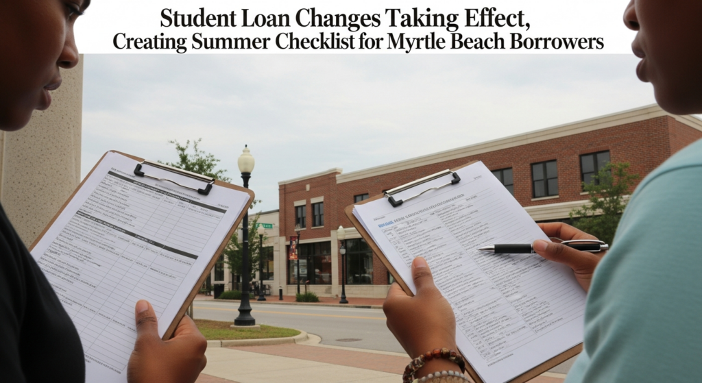 Student Loan Changes Take Effect, Creating Summer Checklist for Myrtle Beach Borrowers