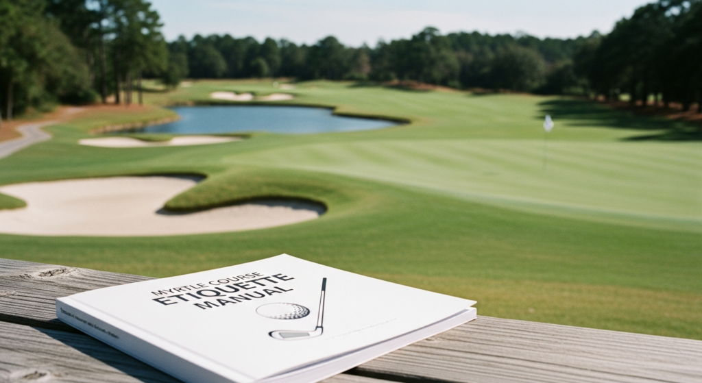 Golf Course Etiquette Manual Offers Guidance for Players in Myrtle Beach