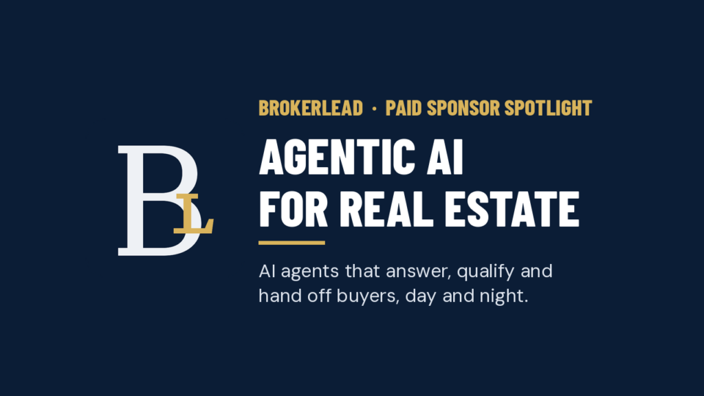 BrokerLEAD agentic AI for real estate, paid sponsor of this HEREMyrtleBeach Real Estate Spotlight